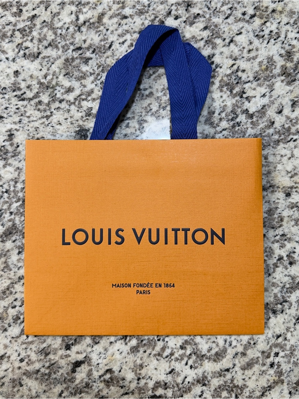 Louis Vuitton Small Orange Shopping Bag